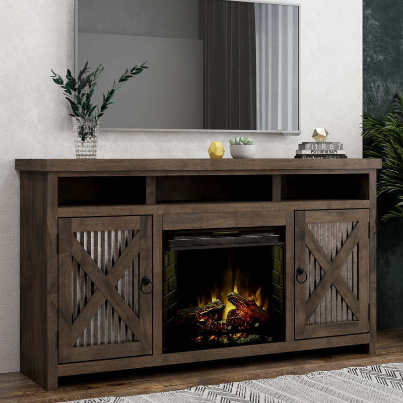 Millwood Pines Bettie Solid Wood TV Stand for TVs up to 78" with